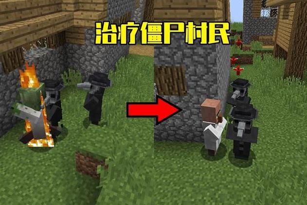 我的世界如何将僵尸变回村民