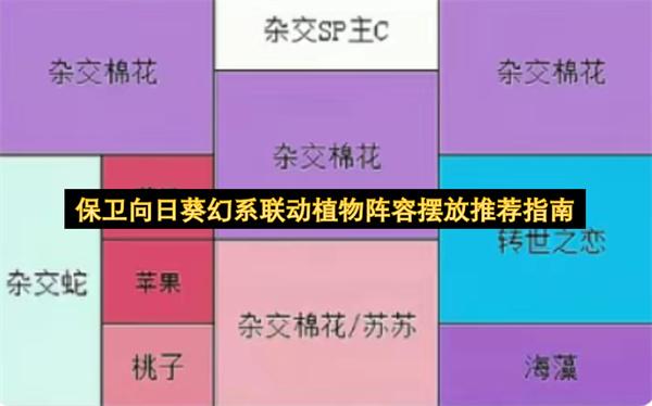 保卫向日葵幻系联动植物阵容摆放推荐指南