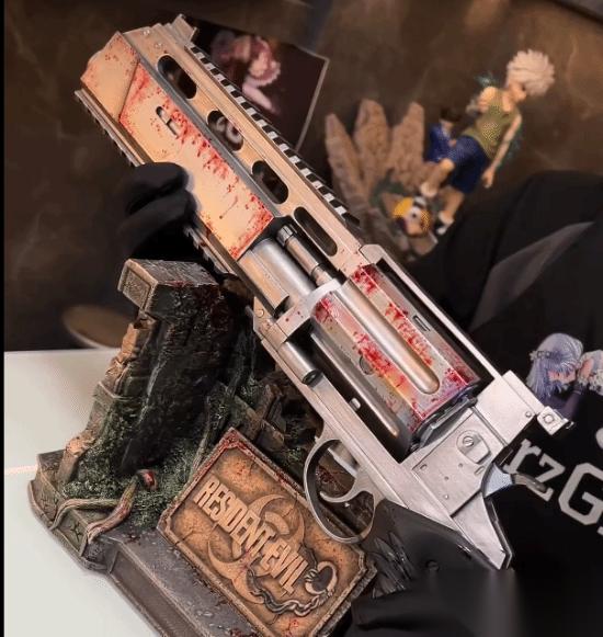 一比一还原! 生化9 染血战斧和