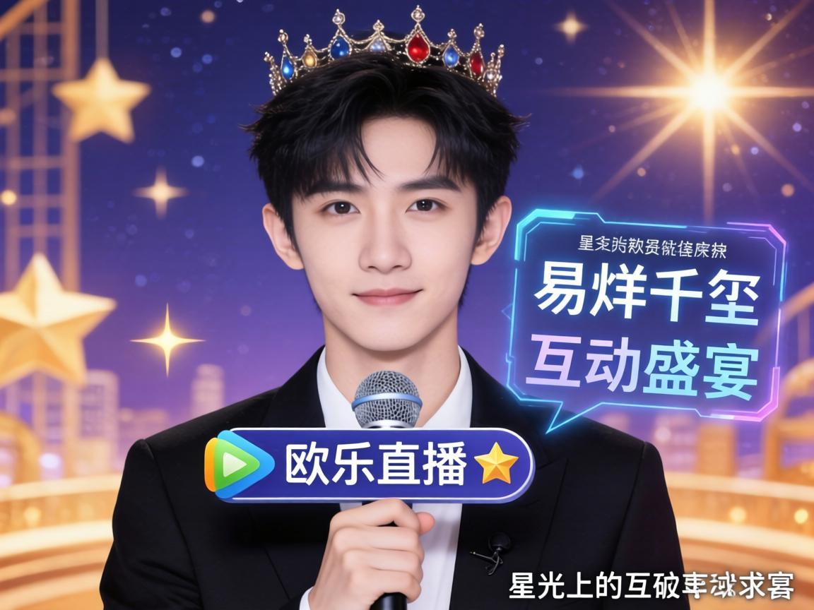 易烊千玺欧乐直播，星光下的互动盛宴