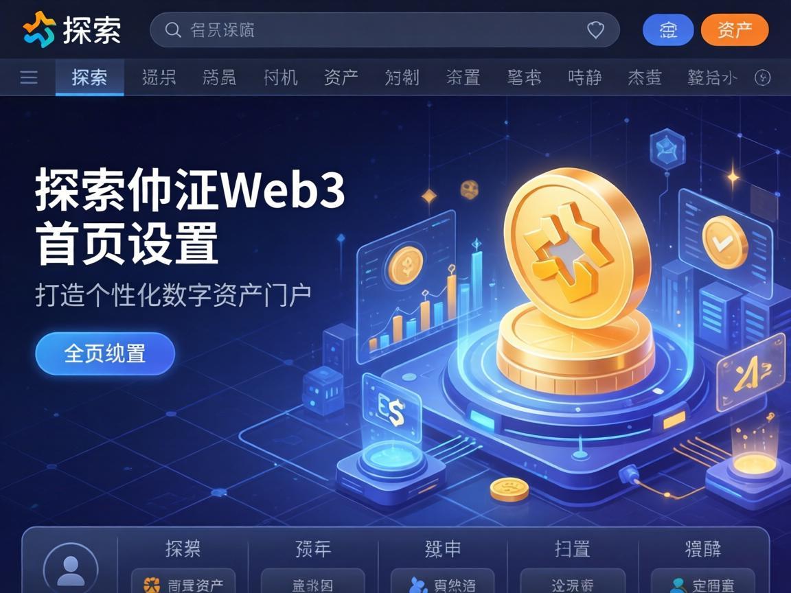 探索币安Web3首页设置，打造个性化数字资产门户