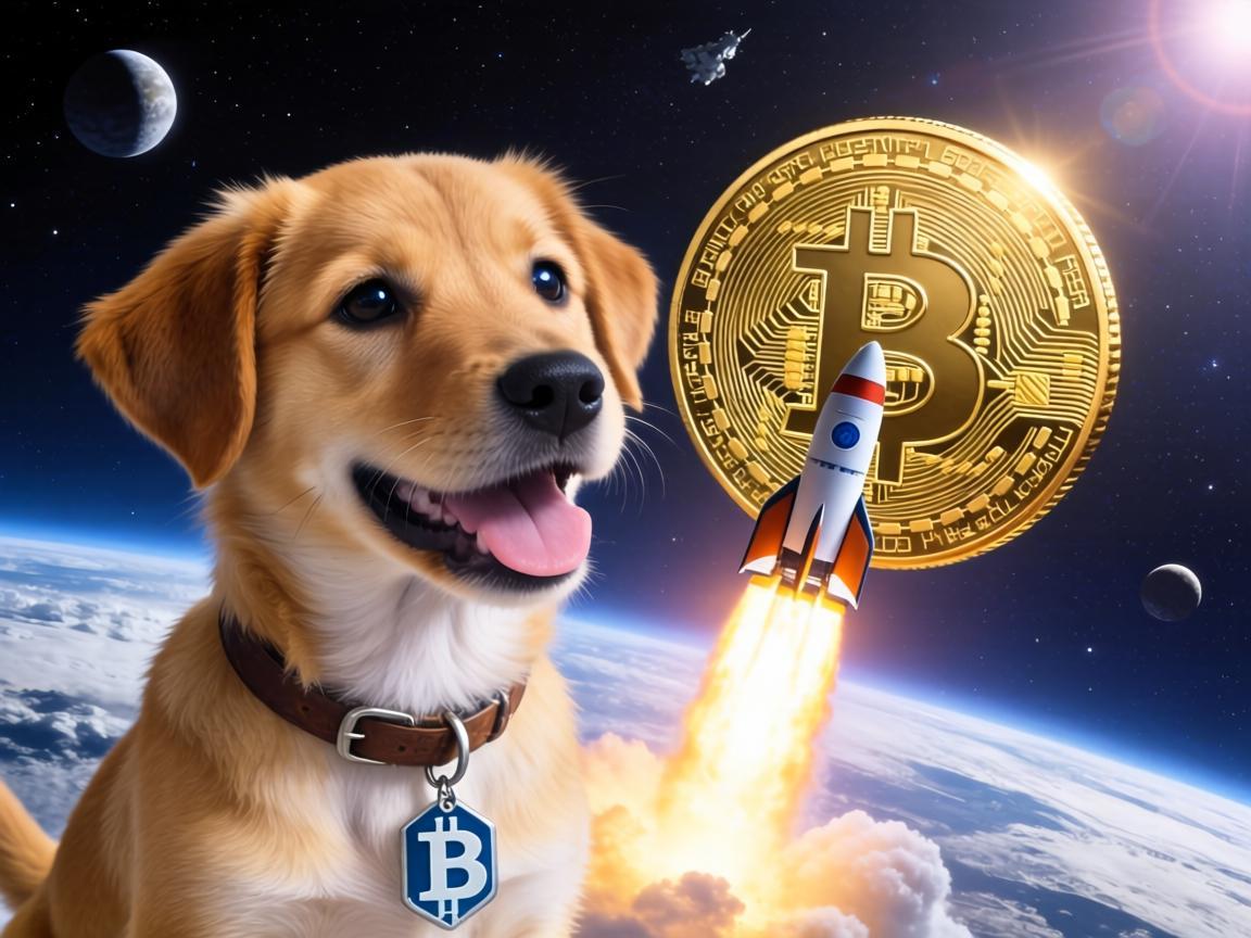 狗狗币发射至太空，数字货币的新里程碑