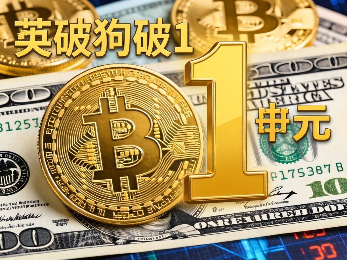 狗狗币突破1美元大关，加密货币的新里程碑