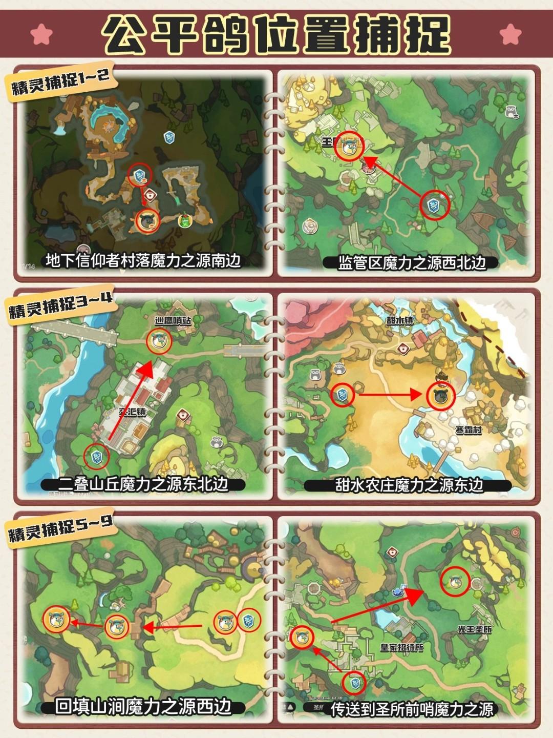 洛克王国世界公平鸽在哪里捕捉