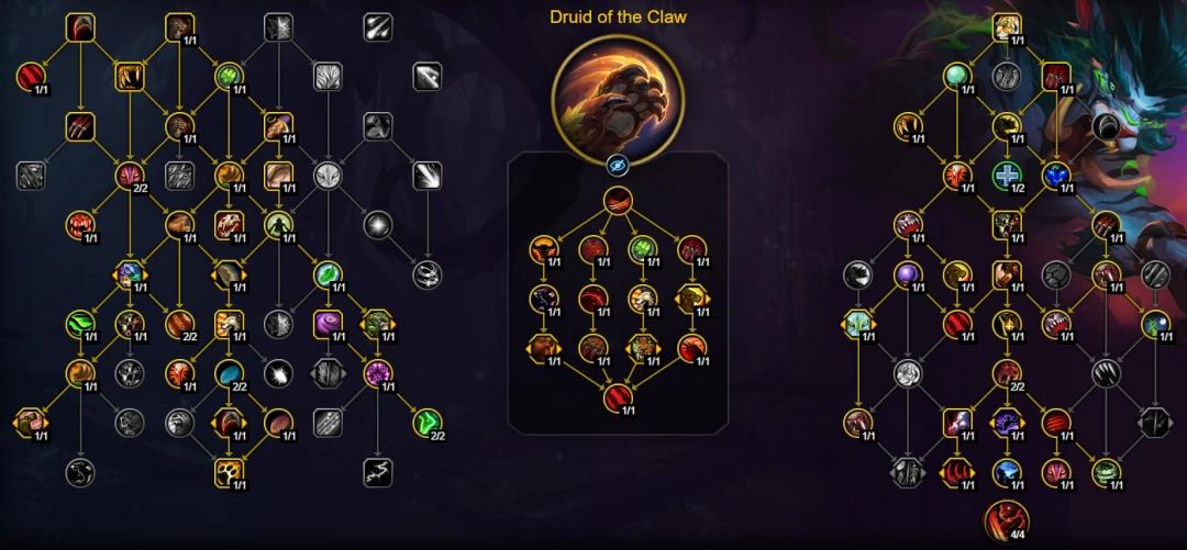 魔兽世界12.0.7猫德大米天赋加点一览