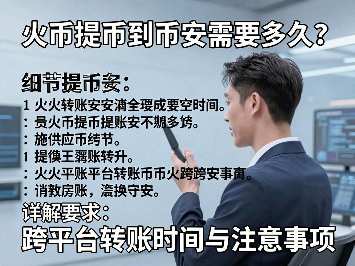 火币提币到币安需要多久 详解跨平台转账时间与注意事项