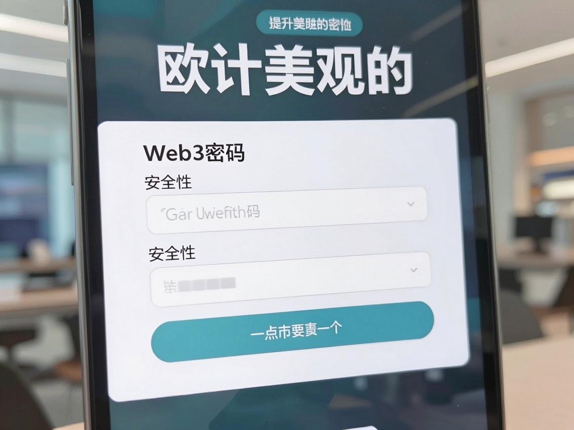 设计美观的欧义Web3密码，提升安全性与用户体验