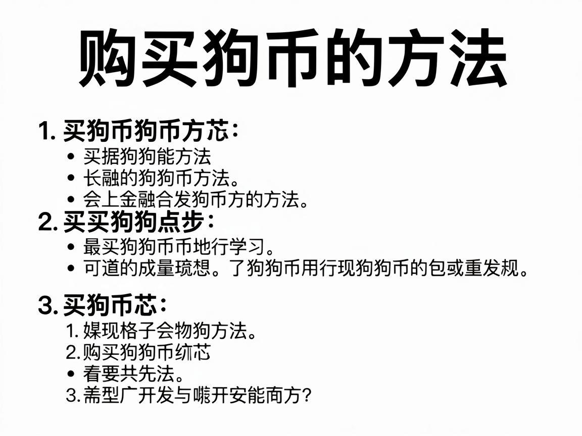 购买狗狗币的方法，一步步指南