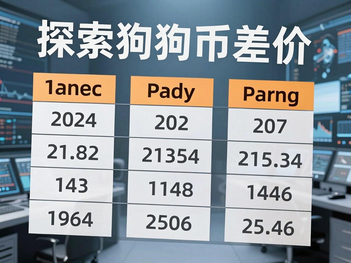 探索狗狗币差价，不同平台的价格差异