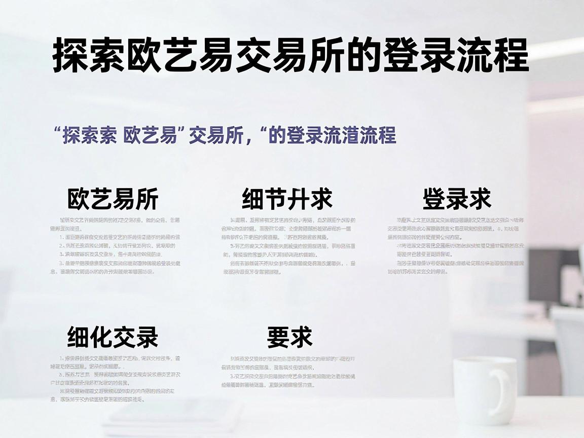 探索欧艺易交易所的登录流程