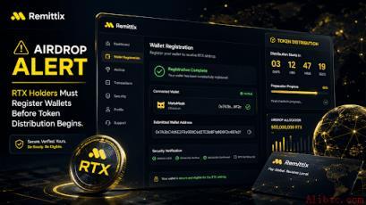 Remittix空投于发布价公布前开启，RTX持有者请尽快注册
