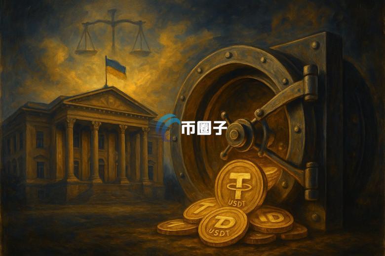 乌克兰首次没收加密货币：830万美元USDT转至国家资产回收管理局
