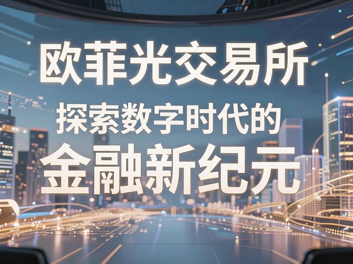 欧菲光交易所，探索数字时代的金融新纪元