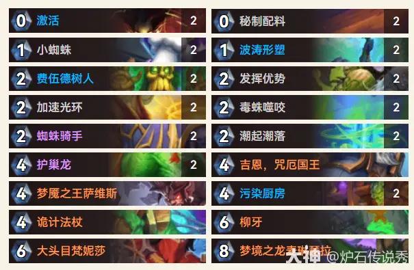炉石传说逃离紫罗兰监狱麦林口德预构卡组推荐