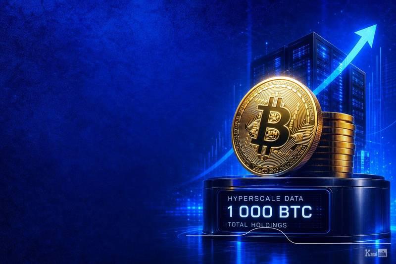 超大规模数据公司购入100.35枚比特币，持仓量突破1000 BTC