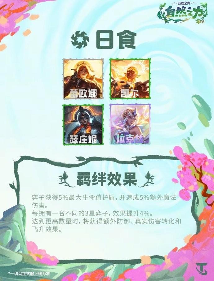 云顶之弈S18日食羁绊效果一览