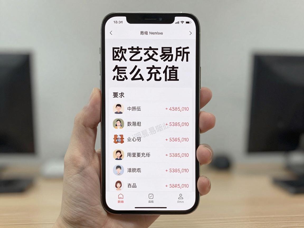 手机欧艺交易所怎么充值